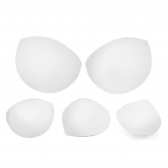 Чашечки корсетные TBY-11.01 с эффектом push-up р.one size цв. белый уп.10 пар