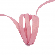 Лента Ideal репсовая в рубчик шир.6мм цв. 158 гряз.розовый уп.27.42м