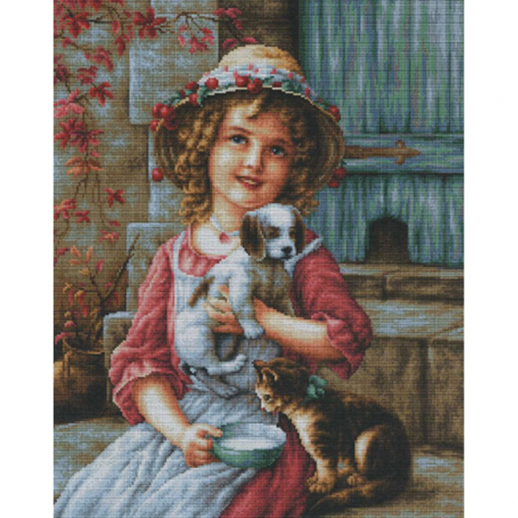 73394_Набор для вышивания "Лучшие друзья"