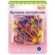 86896_Булавки английские цветные 86896_Булавки английские цветные