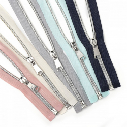 Молния MaxZipper спираль №5 60см АССОРТИ №1 уп.5цв х 5шт