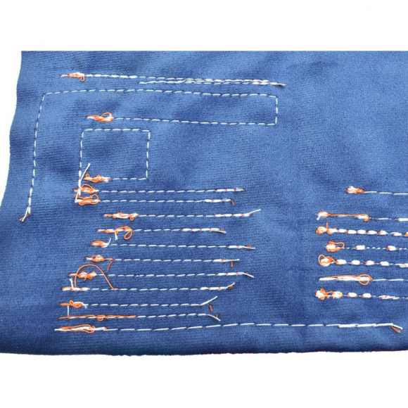 Прямострочная промышленная швейная машина Aurora A-8EH (Дизайнерские строчки, два подвижных ножа, закрытая смазка)