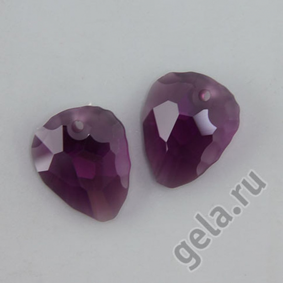 51115_Хрустальная подвеска А 6190, 23,0 мм, Amethyst