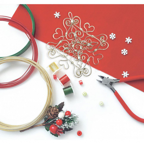 Набор для вышивания Crystal Art арт.Т-44 Калейдоскоп игрушек. Новогодняя подвеска 11,5х12,5 см