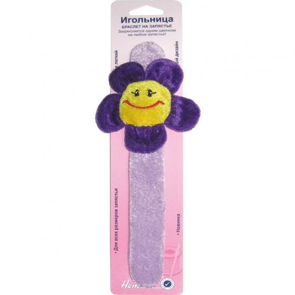 15739_Игольница-подушечка на запястье на слеп-браслете