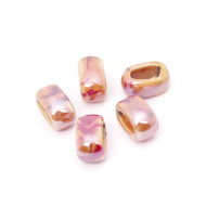 Бусины керамические TESОRO арт.TS-394 цв.020 15х8 мм