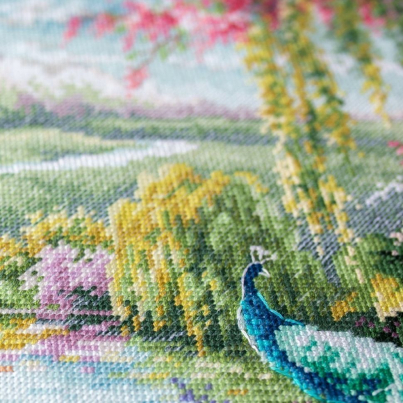 Набор для вышивания ЧУДЕСНАЯ ИГЛА PREMIUM арт.350-763 В саду волшебных грёз 40х30 см Набор для вышивания ЧУДЕСНАЯ ИГЛА PREMIUM арт.350-763 В саду волшебных грёз 40х30 см