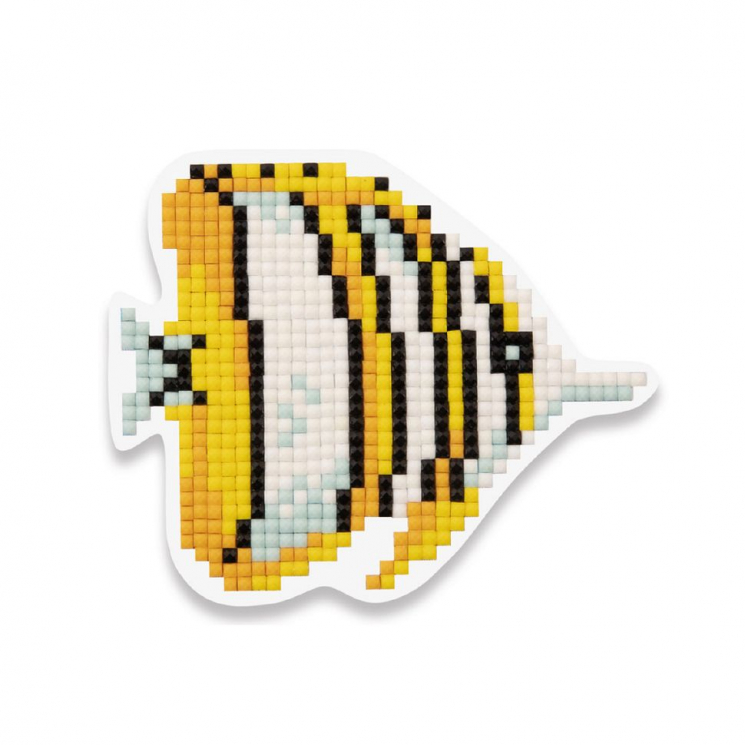 Кристальная мозаика ФРЕЯ арт.ALVM-040 Рыбка (магнит) 9х7,5 см