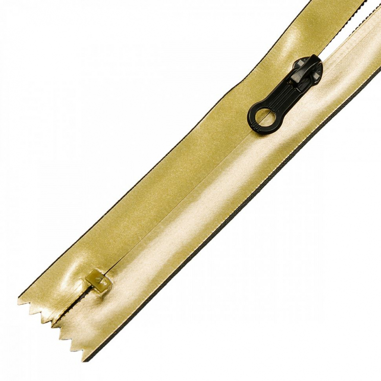 Молния MaxZipper спираль №7-N водонепроницаемая цв.золото 18см уп.50шт