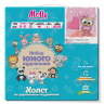 Картины по номерам Molly арт.KH0848 Совушка с воздушным шаром 20х20 см