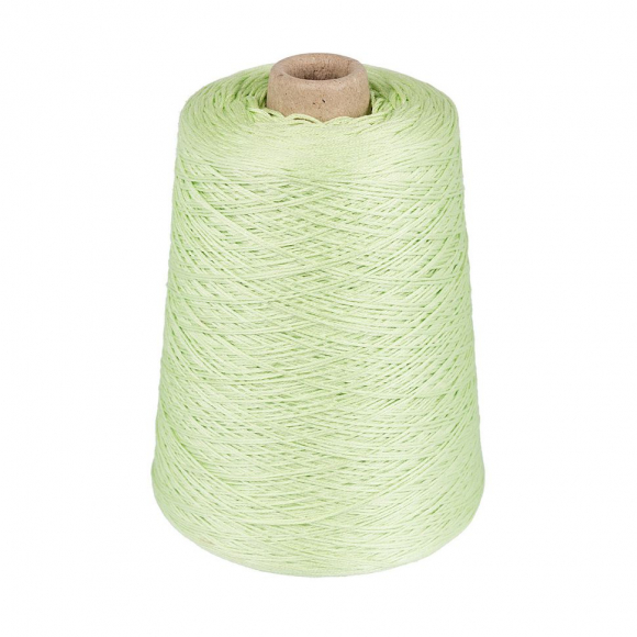 Нитки для вышивания Gamma мулине 100% хлопок 480 г ± 30 г цв.№0501 св.салатовый
