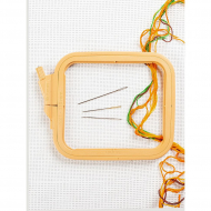 Пяльцы-рамка NURGE арт.NUR.170-11/1 пластиковые 110х95