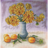 Набор для вышивания PANNA арт. N-1230 Золотые шары 30,5х31,5 см