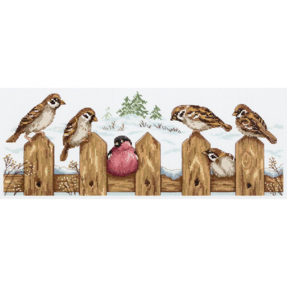 Набор для вышивания PANNA арт. PT-1933 Чужой среди своих 39х15 см Набор для вышивания PANNA арт. PT-1933 Чужой среди своих 39х15 см