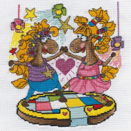 Набор для вышивания PANNA арт. VK-1561 Танцпол 19х20 см