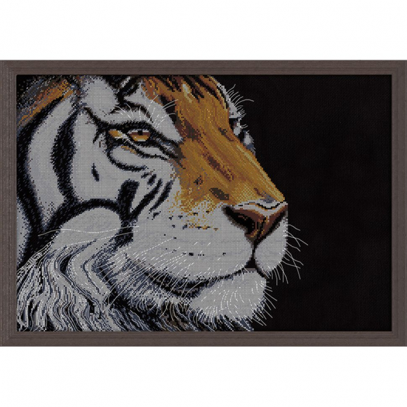 Набор для вышивания "Оранжевый тигр" Набор для вышивания "Оранжевый тигр"