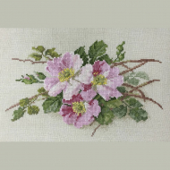 Набор для вышивания МАРЬЯ ИСКУСНИЦА арт.06.002.26 Розовые нежные 25х15 см