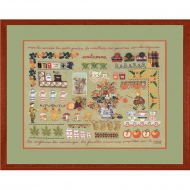 Набор для вышивания Le Bonheur des Dames арт.1132 Automne (Осень) 30х40 см