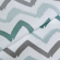 Ткань ранфорс Зиг-заг, арт.WH 3668-v18, 130г/м?,100% хлопок, шир.240см, цв.белый/мята, рул.30м