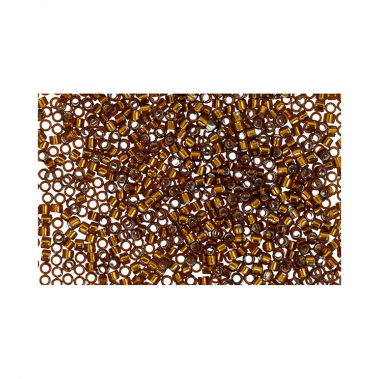 Бисер Япония "TOHO" 11/0  TREASURE №2  1.6 мм 5 х 5 г №0034 медный