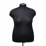 Манекен женский р.60 (120-103,6-128) цв.черный ОСТ Манекен женский р.60 (120-103,6-128) цв.черный ОСТ