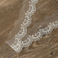 178100_Кружево-вышивка на тюле, 22 мм, 13,5 м