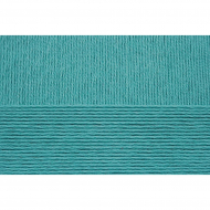 Пряжа для вязания ПЕХ Хлопок Натуральный летний ассорт (100% хлопок) 5х100г/425 цв.515 зел.бирюза