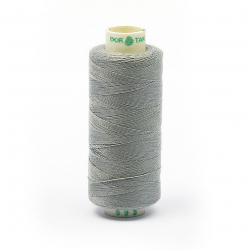 Нитки Dor Tak бытовые 40/2 полиэстер 366м цв.695 серый