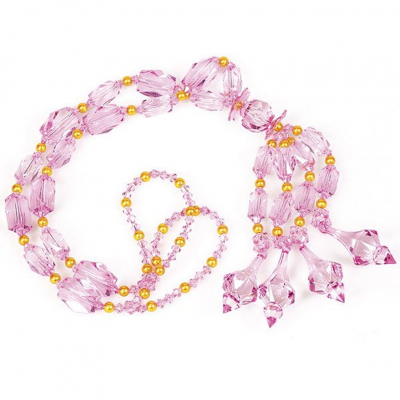 Подхват-бусина для штор арт.TBY А-11 цв.166 розовый уп.2шт