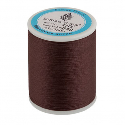 Нитки для трикотажных тканей SumikoThread TST 50 100% нейлон 300 м (328 я) цв.040 т.коричневый