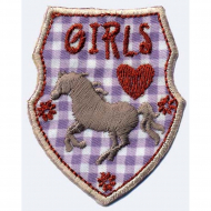 Термоаппликация HKM "Эмблема с лошадью"