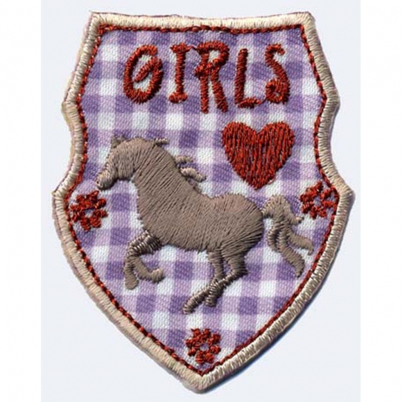 Термоаппликация HKM "Эмблема с лошадью"