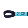 Нитки для вышивания Gamma мулине (3071-3172) 100% хлопок 24 x 8 м цв.3120 т.т.синий