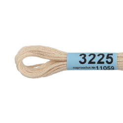 Нитки для вышивания Gamma мулине (3173-6115) 100% хлопок 24 x 8 м цв.3225 бл.бл.серый