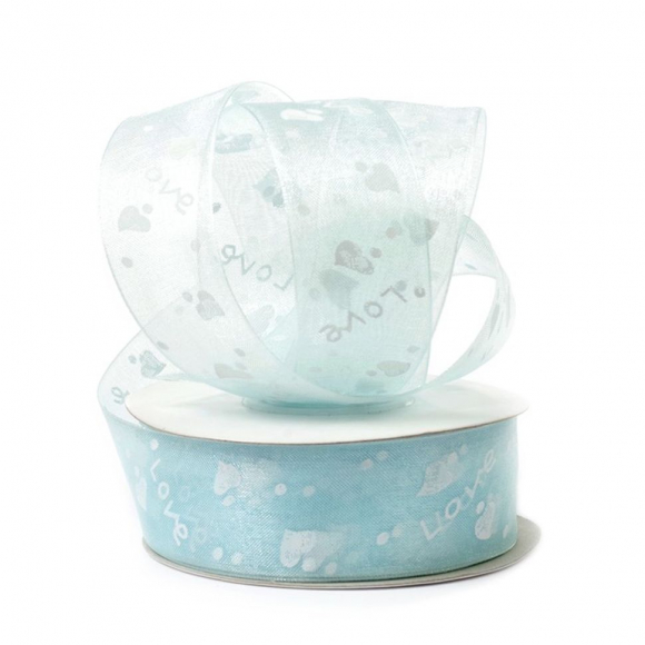 Лента капроновая с рисунком арт.TBY.R-49 шир. 25мм цв.02 уп.22,86 м