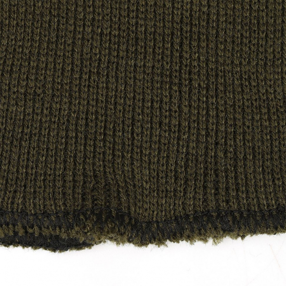 Манжеты 8х10 см 100% ПАН арт.МРЦ-32/2 рапорт 1х1 плетение ластик цв. 369/4 олива 10 пар