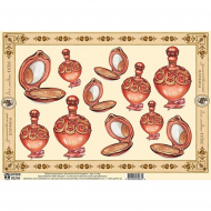 91413_Декупажная карта "Замечательный парфюм" А3