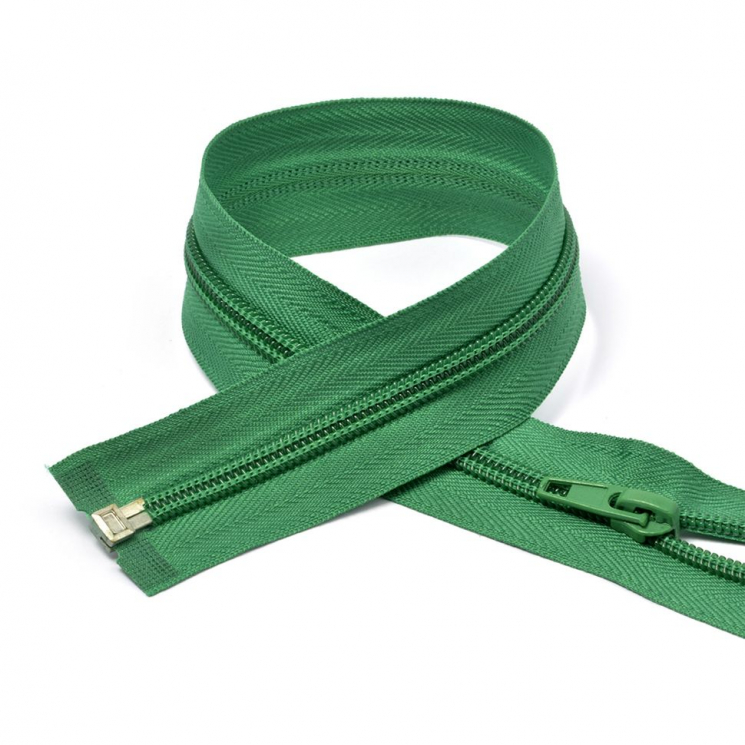 Молния MaxZipper пласт. спираль №5-N 65см цв.F258 зеленый уп.50шт