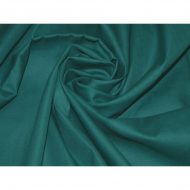 Ткань сатин гл/крашеный, 120 г/м?, 100% хлопок, цв.19-4922 изумруд уп.220х300 см