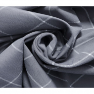 Ткань Трикотаж 380 г/м? 68% вискоза, 27 нейлон, 5% спандекс шир.160 см арт.Р.11082.02 цв.02 серый рул.25м