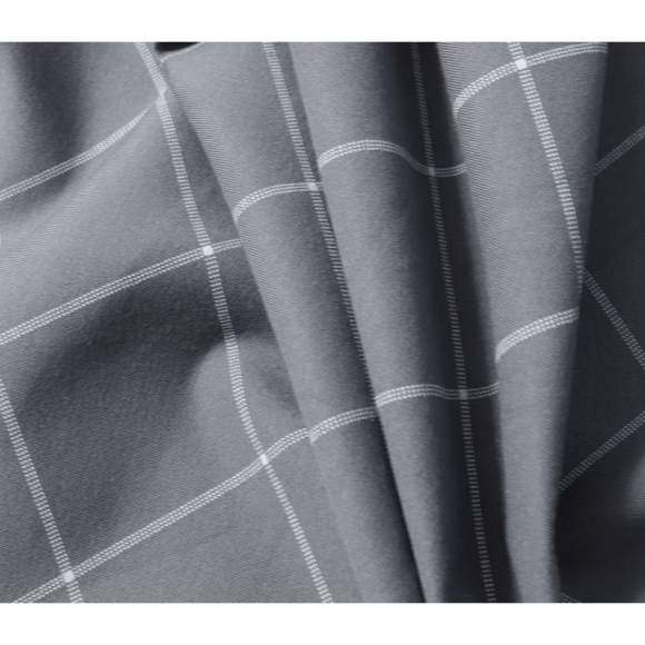 Ткань Трикотаж 380 г/м? 68% вискоза, 27 нейлон, 5% спандекс шир.160 см арт.Р.11082.02 цв.02 серый рул.25м