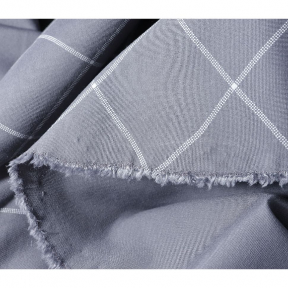 Ткань Трикотаж 380 г/м? 68% вискоза, 27 нейлон, 5% спандекс шир.160 см арт.Р.11082.02 цв.02 серый рул.25м