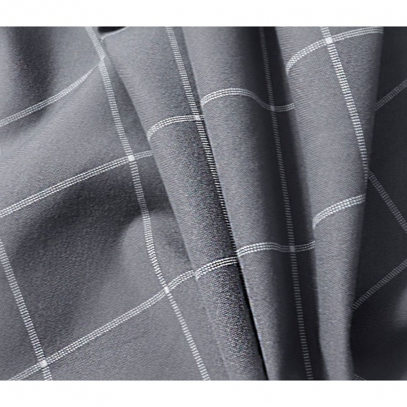 Ткань Трикотаж 380 г/м? 68% вискоза, 27 нейлон, 5% спандекс шир.160 см арт.Р.11082.02 цв.02 серый рул.25м