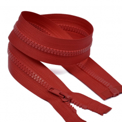 Молния MaxZipper трактор №5 1 замок усил.зв., 90см, цв.F148 красный уп.50шт