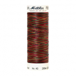 22828_Нить вышивальная мультиколор POLY SHEEN MULTI, 200 м