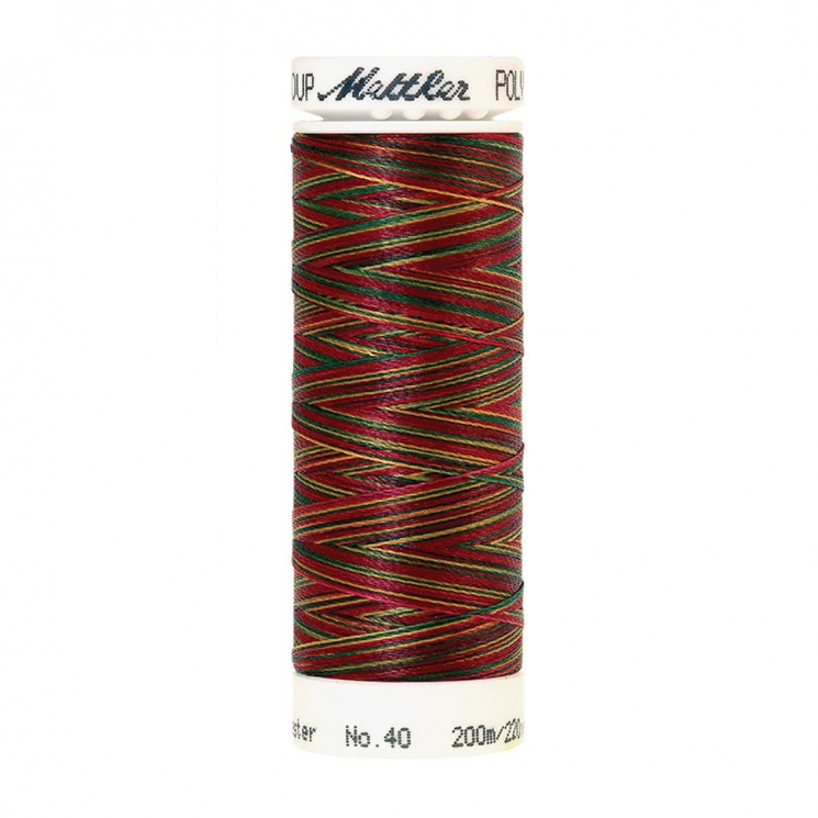 22828_Нить вышивальная мультиколор POLY SHEEN MULTI, 200 м