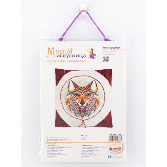 101745_Набор для изготовления наволочки "Лиса" 101745_Набор для изготовления наволочки "Лиса"