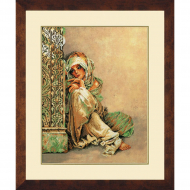 Набор для вышивания LANARTE арт.PN-0008001 Arabian Woman 34х44 см