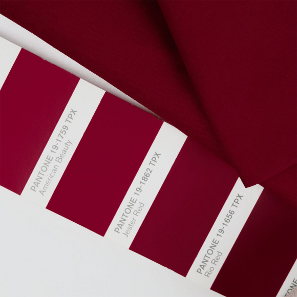 Ткань ТиСи поплин стрейч 110 г/м? 65% пэ, 33% хлопок, 2% спандекс шир.150 см арт.TBY.TC.21 цв.ягодный уп.5м