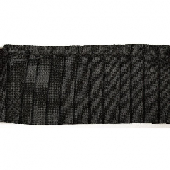 Тесьма рюш арт.TBY CS- 8 / 1-стор. шир.50мм цв.черный уп.13.71м Тесьма рюш арт.TBY CS- 8 / 1-стор. шир.50мм цв.черный уп.13.71м